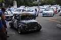Fiat 500 che si accoda al serpentone a fine I manche